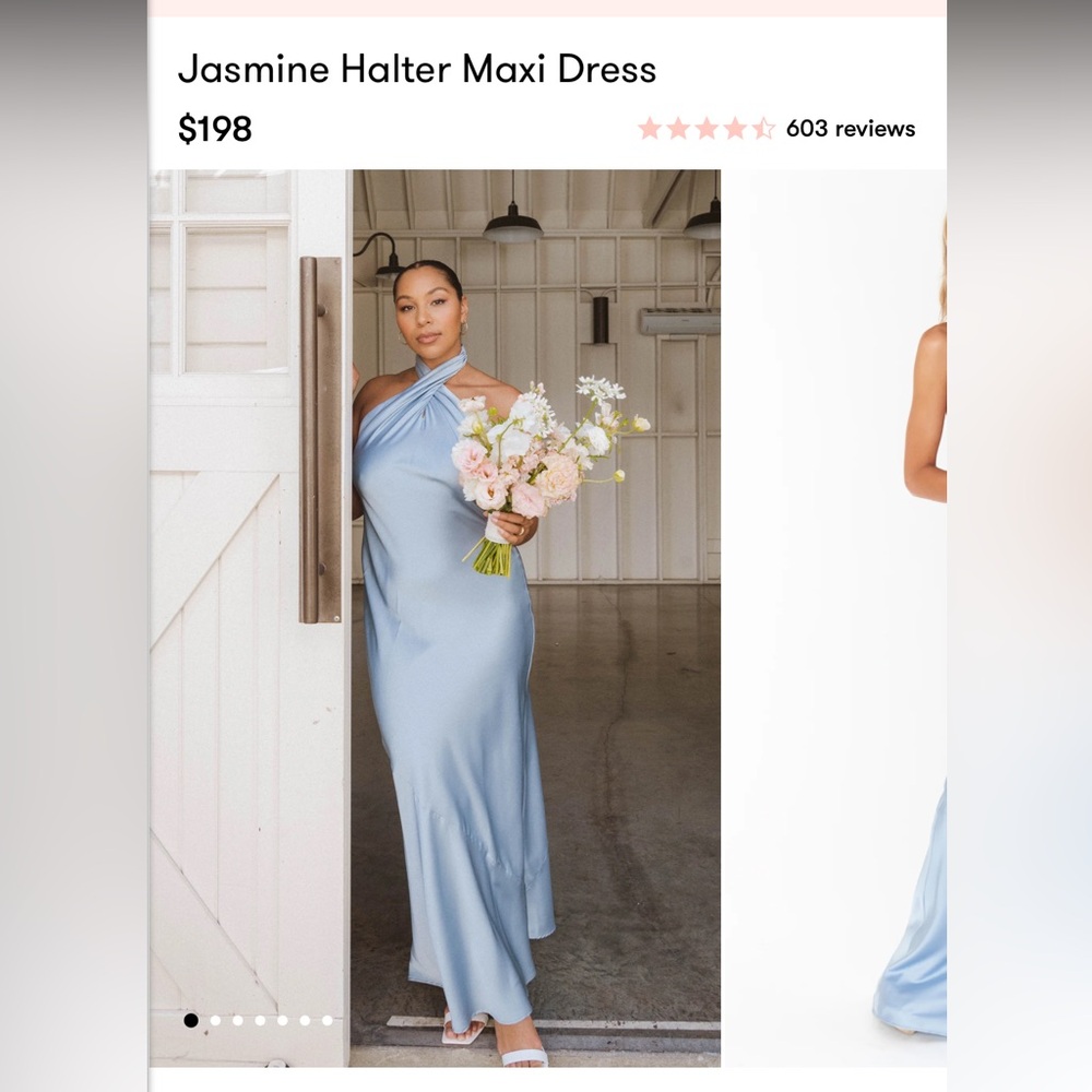 Jasmine Halter Maxi Dress